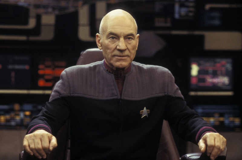 Star Trek, Patrick Stewart, 1080P, Star Trek: The Next Generation