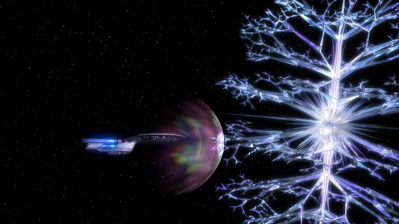 Star Trek: The Next Generation, Crystalline Entity, Star Trek, 1080P, USS Enterprise (NCC-1701D)