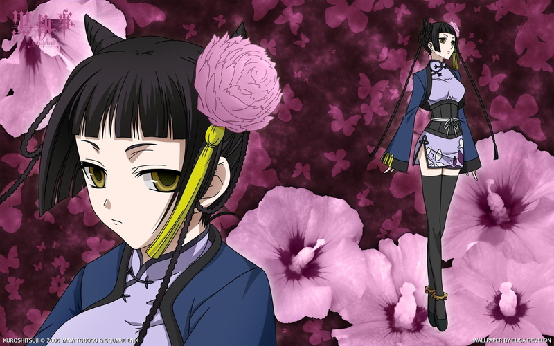 Anime, 1080P, Black Butler, Ran-Mao (Black Butler)