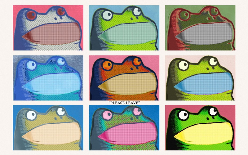 digital/artwork, meme, drawing, frog, 1080P, hd