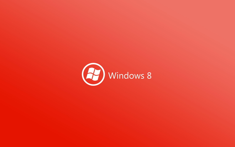 brand and logo, red, 2K, windows, windows 8