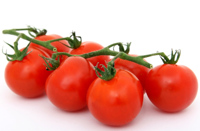 red, health, food and drink, 2K, fresh, ripe, tomatoes, cookery, culinary, food, green, cooking, yellow, natural, group of objects, vegetable, pepper
