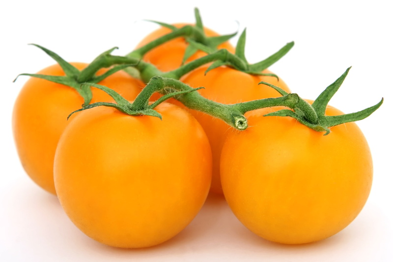 2K, produce, still life, close-up, pepper, food, picked, supermarket, ripe, culinary, plant stem, fruit, lunch, cooking, snack, loss, orange, herbs, tomato