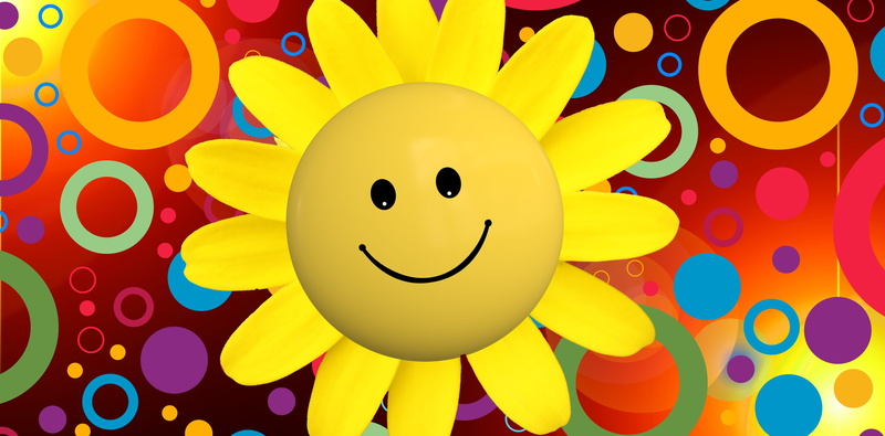 cheerful, sun, yellow, multi colored, joy, background, human body part, greeting card, vibrant color, color, cartoon, happy, rings, pattern, positive emotion