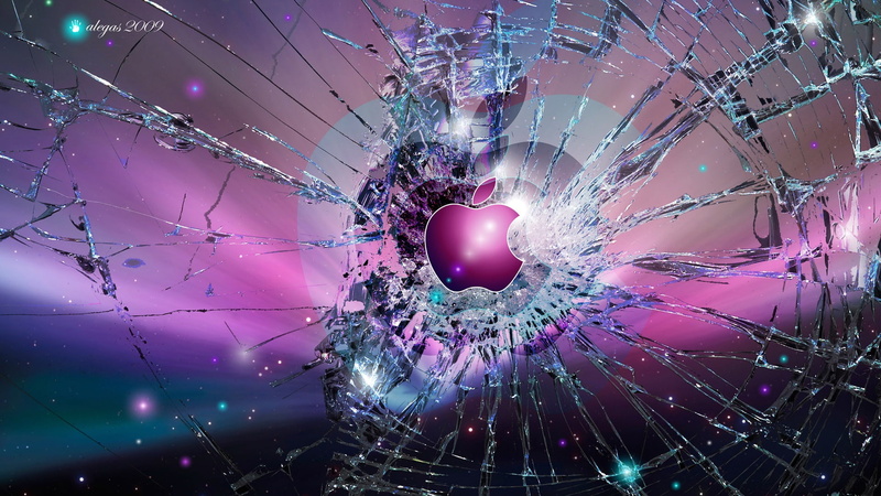 1080P, apple, broken Screen, hD