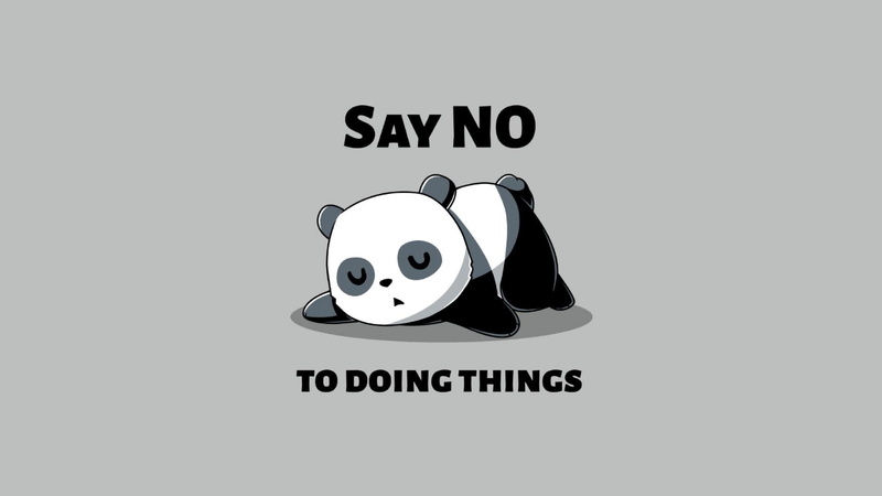 simple background, humor, panda, simple, 1080P, TeeTurtle