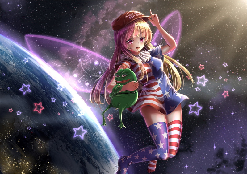 1080P, Pepe, Anime, Touhou, Clownpiece (Touhou)