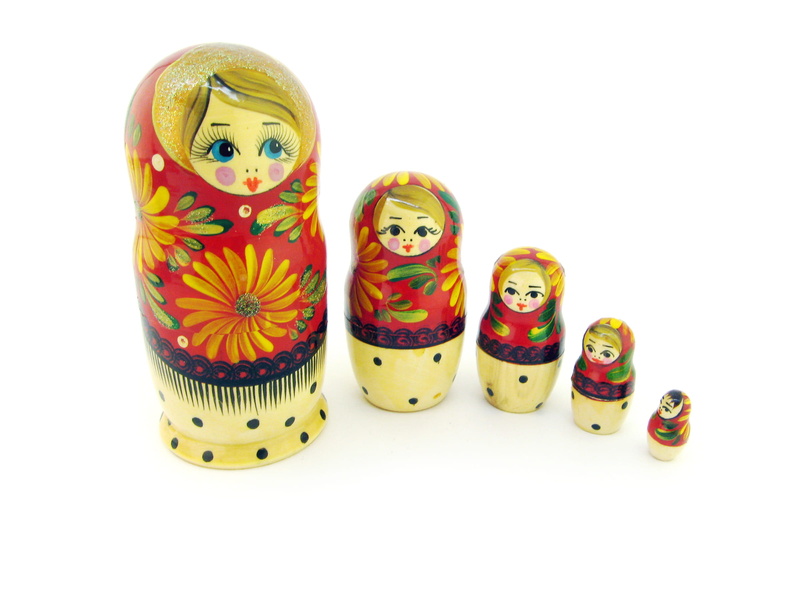 painted, still life, set, ornate, white background, art and craft, representation, isolated, matrioska, group, creativity, 1080P, babushka, face, russia