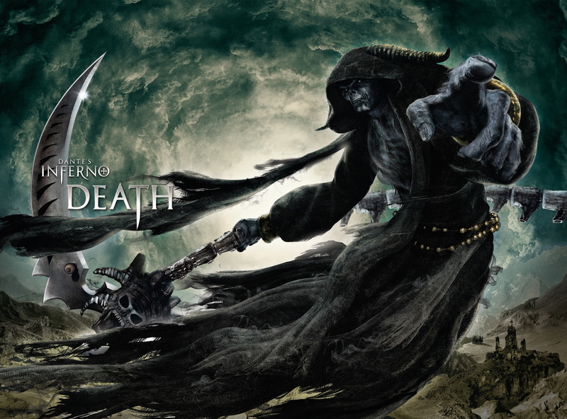 s, text, death, inferno, water, art and craft, dantes inferno death artwork, human representation, dantes inferno death art, no people, Games, statue, representation