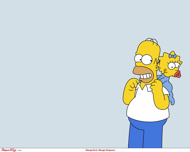 720P, Homer Simpson, Maggie Simpson, The Simpsons