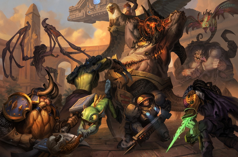 battle, James Raynor, 2K, Kerrigan, Zeratul, Heroes Of The Storm, Queen Of Blades, Murky