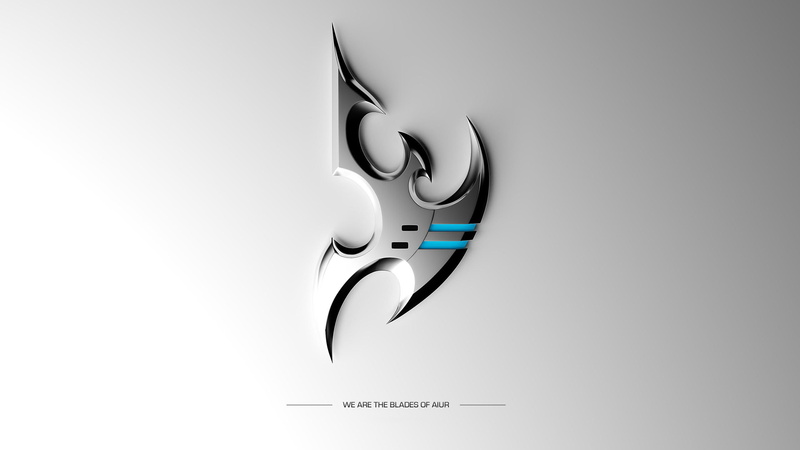 stainless, blades of aiur, 2560x1440, ii, aiur, starcraft ii, games, starcraft, shuriken, steel, blades, 2K