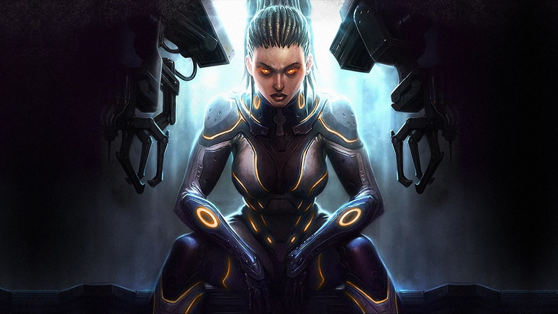 1080P, Sarah Kerrigan, StarCraft II : Heart Of The Swarm, Starcraft II, Zerg, StarCraft, artwork