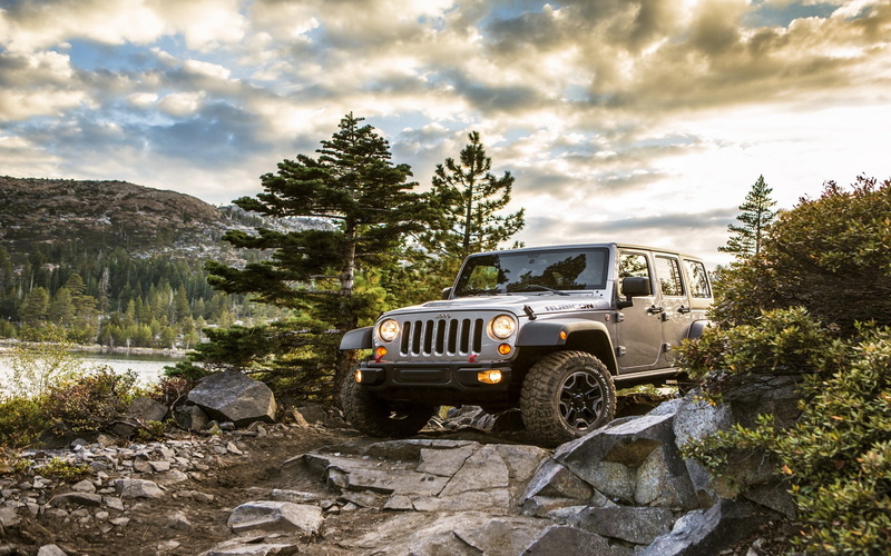 1080P, nature, cloud - sky, travel, water, sky, daytime, Jeep, off-road vehicle, tree, silver, wrangler, non-urban scene, concrete, gray, silver cars