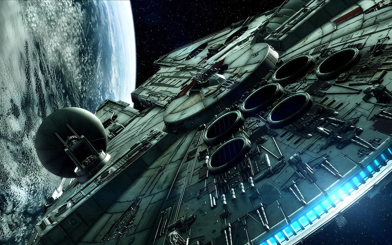px, space, wars, millennium, x, outer, art, falcon, 1080P, 1920x1200 px, hd, Millennium Falcon, Star Wars, star
