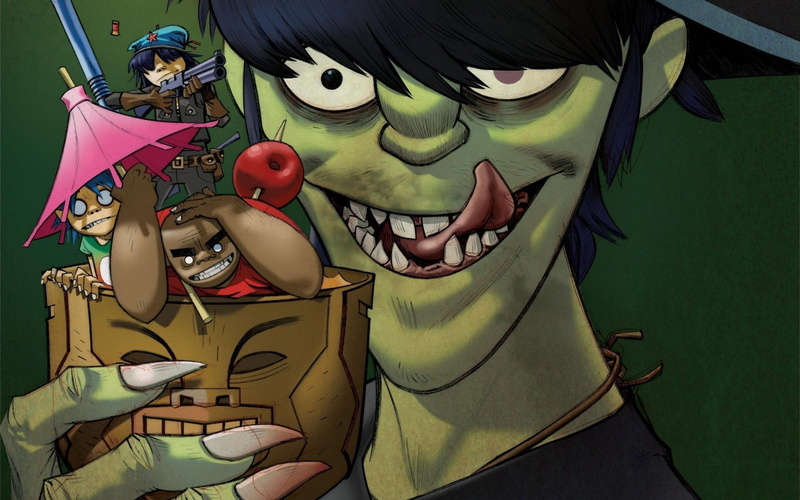 wars, gorillaz, 1080P, px, games, art, star, video, x, hd, Music, 1920x1200 px