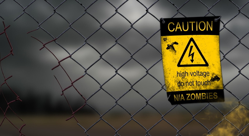 safety, security, communication, black, chainlink fence, 1080P, boundary, information, warning symbol, protection, metal, high voltage sign, western script