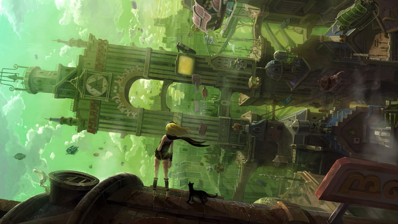 5K, fantasy art, Gravity Rush