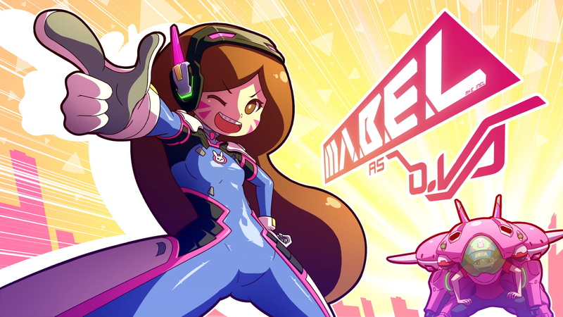 Overwatch, Crossover, Video Game, Mabel Pines, Gravity Falls, 1080P, Stanley Pines