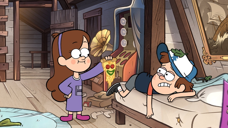 animated, 2K, comedy, gravity, disney, family, series, cartoon, falls