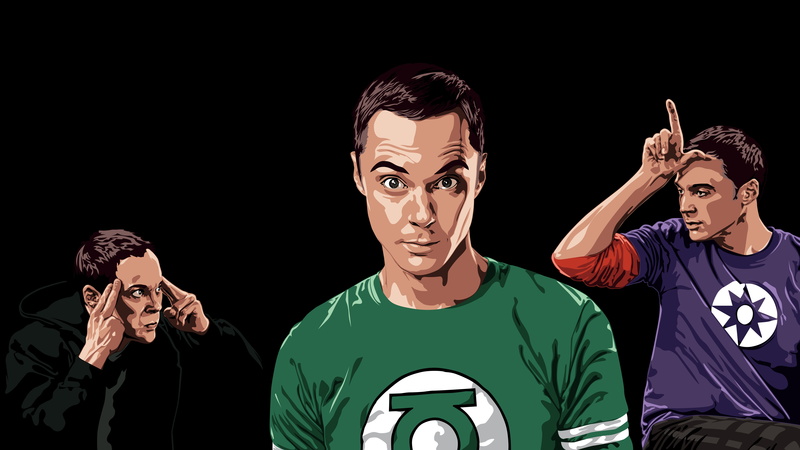 8K, Sheldon Cooper, The Big Bang Theory