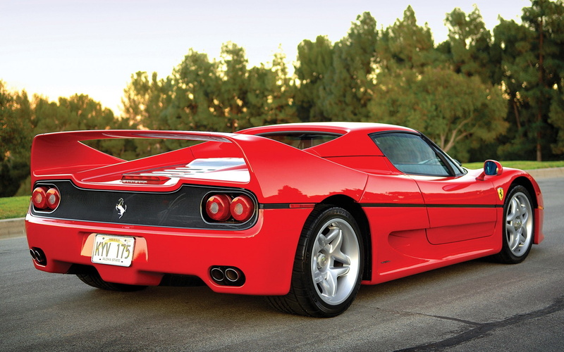 car, Ferrari F50, 1080P