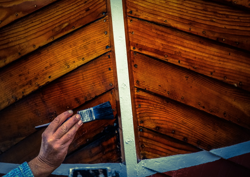 directly above, pattern, steel frame, human body part, only men, rustic, high angle view, carpentry, one person, wood, boat, travel, board, real people