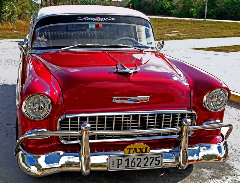 day, shiny, Havana, vintage Car, nature, american Culture, red, red and white, bel air, Retro, leaf, metal, chevrolet, old-fashioned, taxi, nostalgia, bel