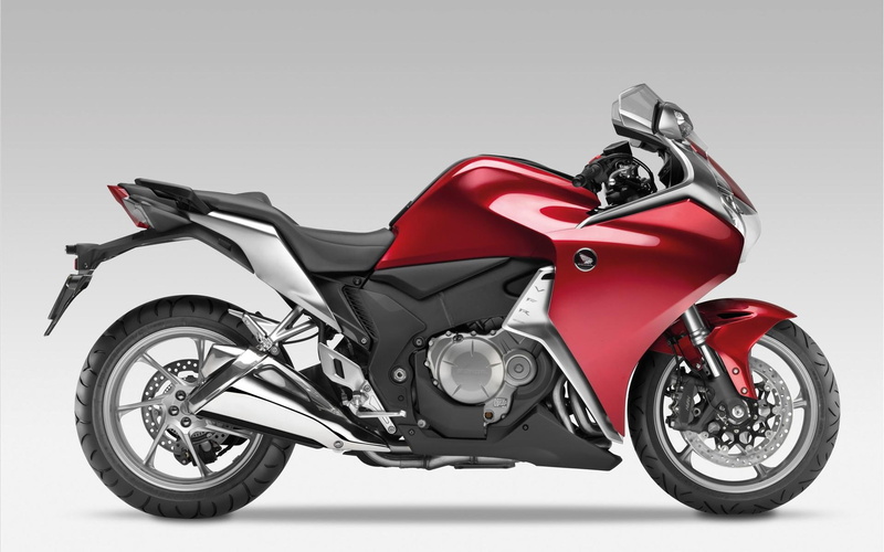 bikes and motorcycles, vfr1200f, black, motorcycle, bike, 2010, widescreen, red, 1080P, honda, sports, vfrf