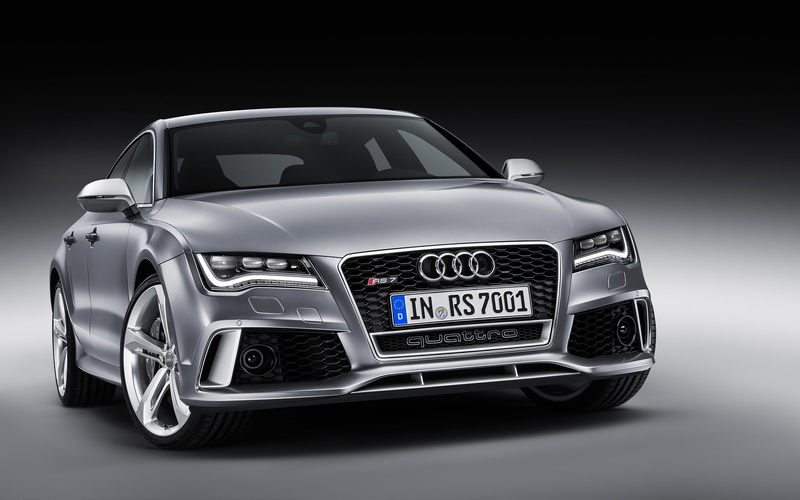 audi, front view, car, front, 2K, gray, audi rs7, view, rs