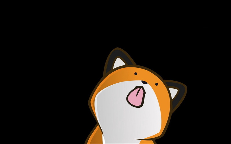 anthropomorphic, orange, characters, cheerful, smiling, yellow, anthropomorphic smiley face, no people, art and craft, isolated, orange Color, stupid fox