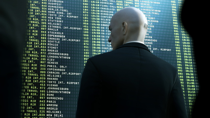 costume, 1080P, scoreboard, Hitman, airport