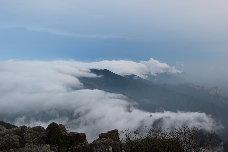 tranquil scene, mt seoraksan, tree, sky, environment, scenics - nature, mountain, no people, beauty in nature, plant, landscape, day, nature, daecheong bong