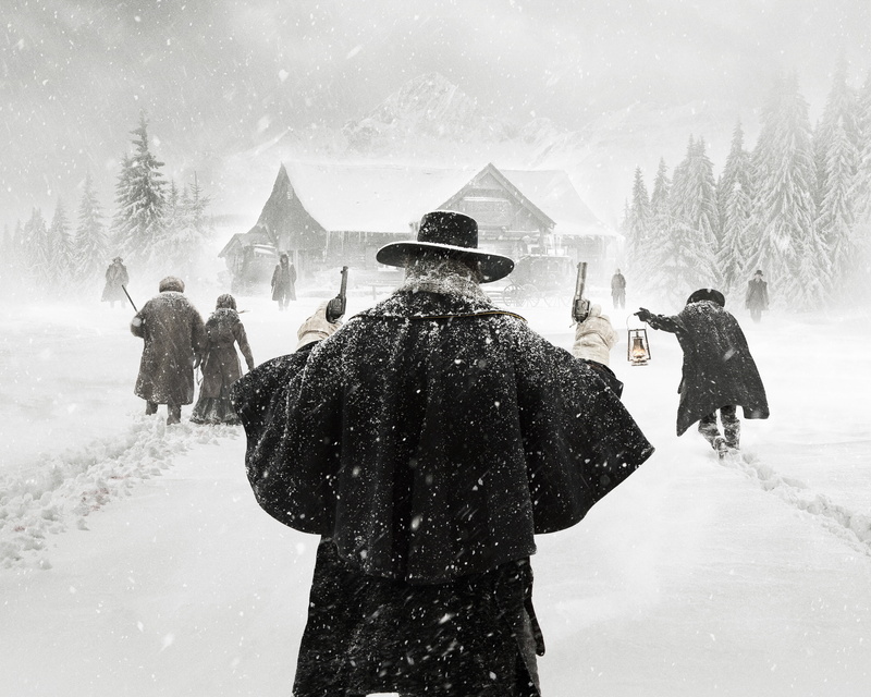 MEXICAN, Jennifer Jason Leigh, 2015, Samuel L. Jackson, clothing, celebration, Film, nature, black, outdoors, Strangers, Bruce Dern, Winter, s, CONFEDERATE