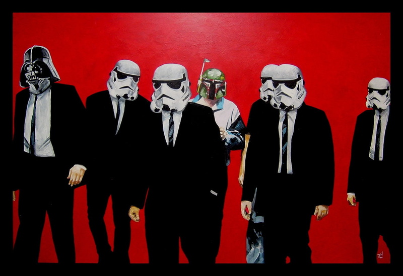 reservoir, dogs, parody, Star Wars, x, animals, hd, wars, Reservoir Dogs, 480P, art, star