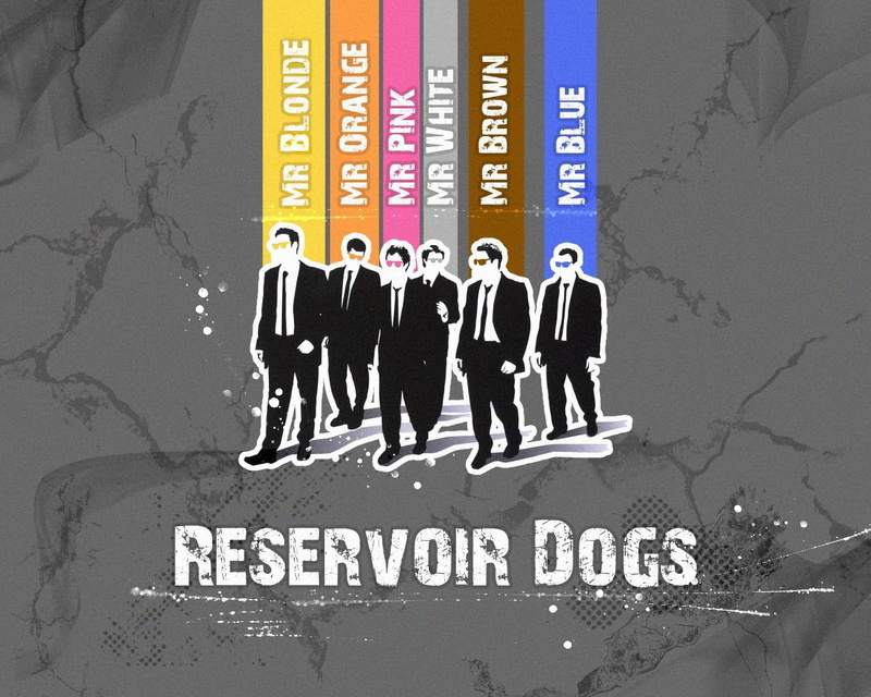 Reservoir Dogs, hd, art, animals, 720P, dogs, x, reservoir, movies