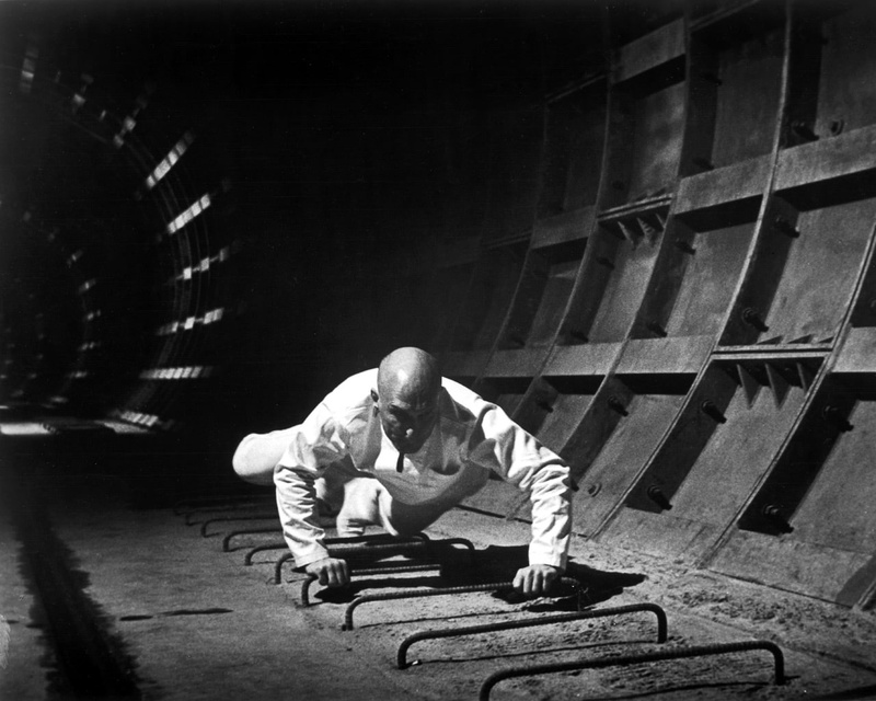 men, movies, 720P, tunnels, art, science, actors, thx, x, hd, people, THX 1138, grayscale, fiction