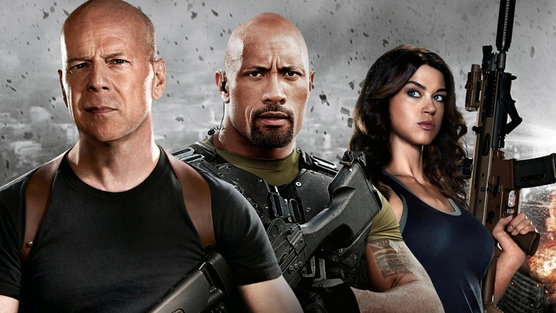 willis, hd, art, The Rock, x, actors, 1080P, rock, johnson, dwayne, people, g, movies, bruce, joe