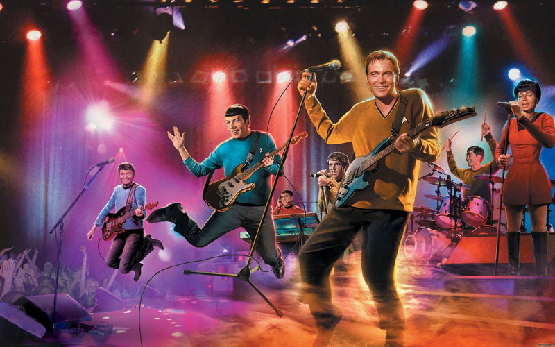 star, kirk, x, bands, music, 720P, t, Star Trek, Guitars, hd, james, art, entertainment, trek