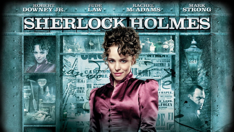 movies, irene adler, sherlock, irene, illustration, holmes, sherlock holmes, adler, 1080P, 1920x1080, rachel mcadams