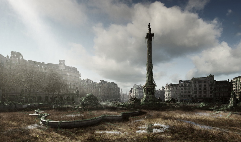 travel, history, art, building, river, 1080P, architecture, nature, cloud - sky, the city, London, travel destinations, ruined, movie, no people