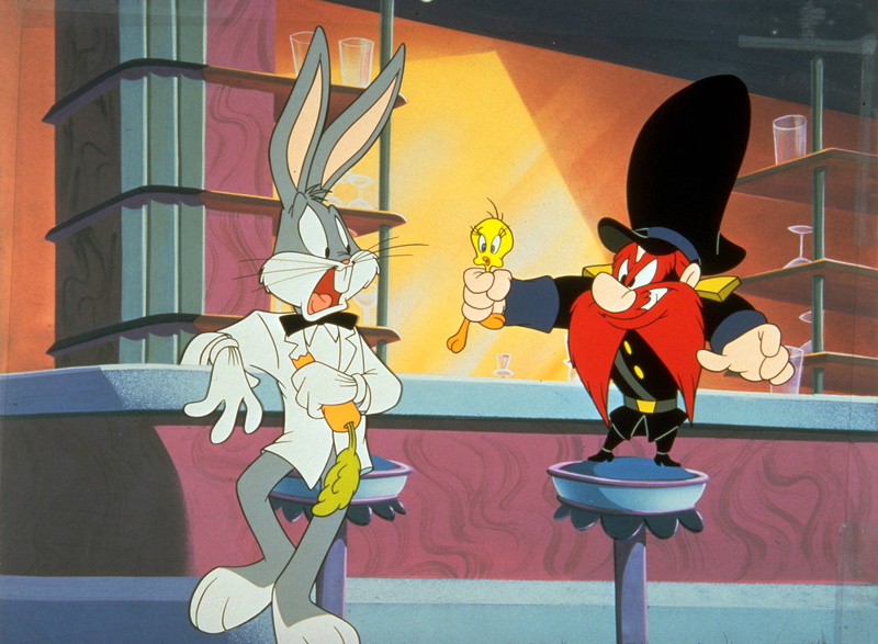 tunes, bugs, sam, bunny, tweety, looney, 1080P, yosemite