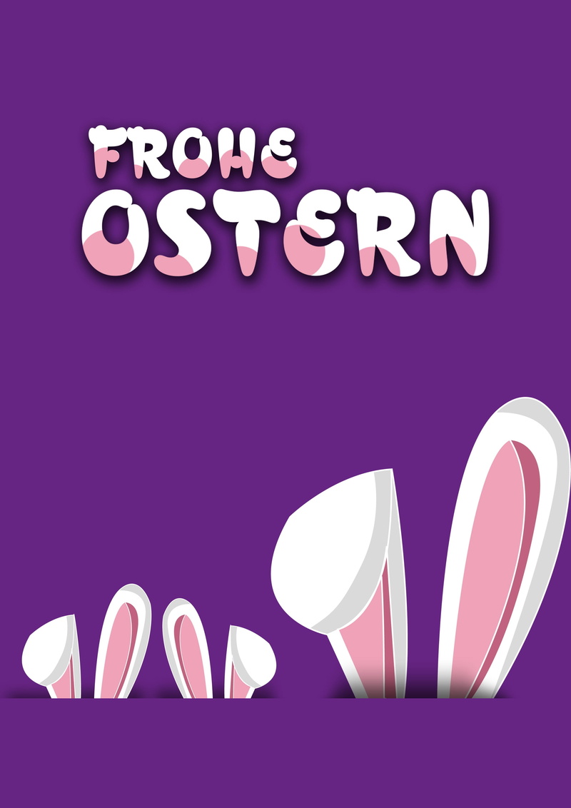 sign, Happy Easter, color, still life, white color, greeting card, geometric shape, three, variation, day, hare, Rabbit Ears, illustration, bunny, 2K