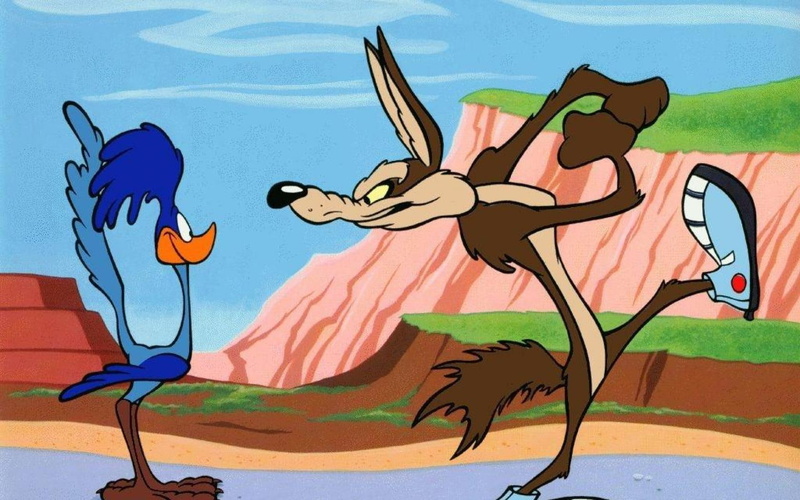 runner, 720P, looney, road, wile, coyote