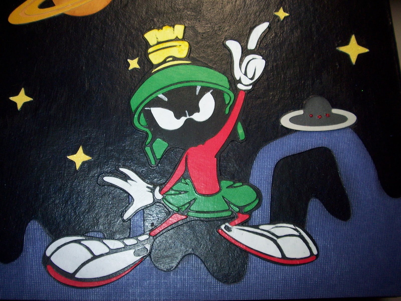 looney, d jpg, tunes, marvin, martian, 720P