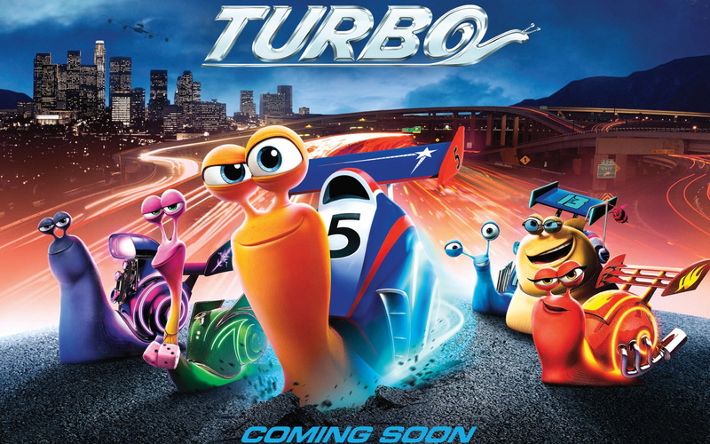 3D, Movie, poster, Turbo, 1080P, Coming, d, Soon