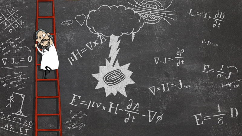 science, 1080P, humor, ladder, blackboard