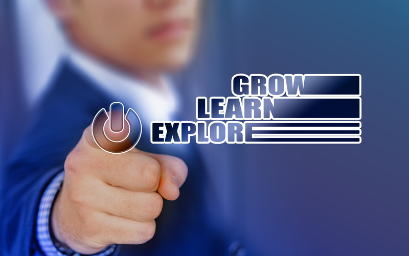 text, grow, colored background, men, businessman, message, blue background, pedagogy, blue, stairs, training, internet, touch screen, adult, knowledge