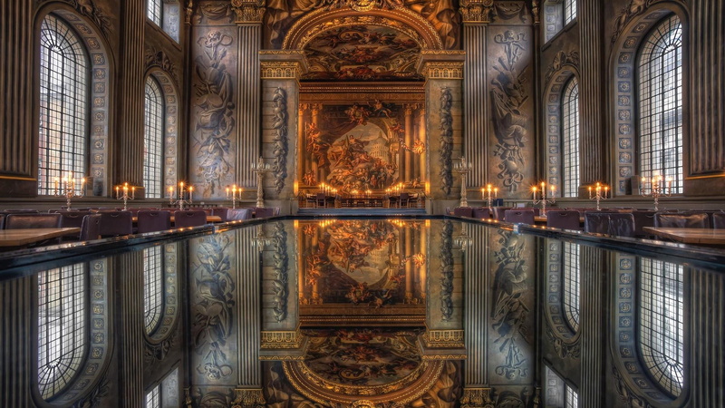 college, colleges, buildings, royal, nature and landscapes, naval, 1080P, architecture, education, london