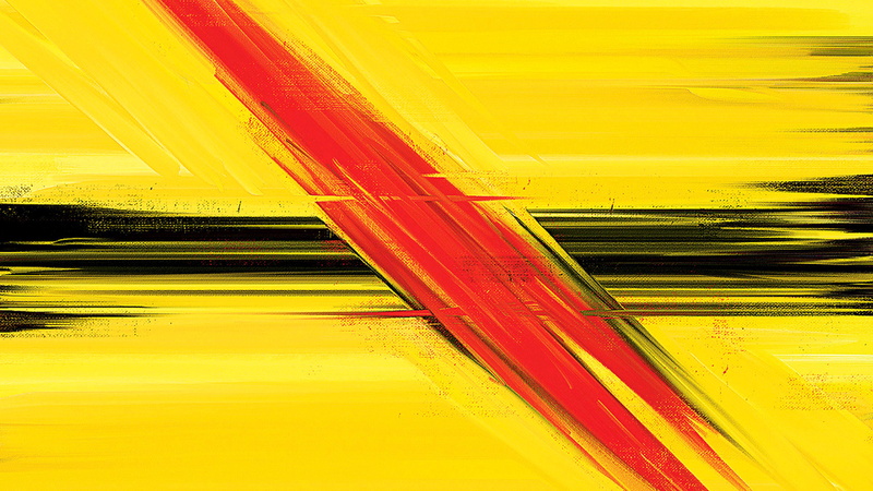 pattern, architecture, backgrounds, transportation, illustration, saturated color, vibrant color, touch, orange color, reflection, smear, water, canvas
